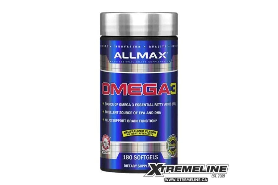 Allmax Nutrition Omega 3, 180 Softgels