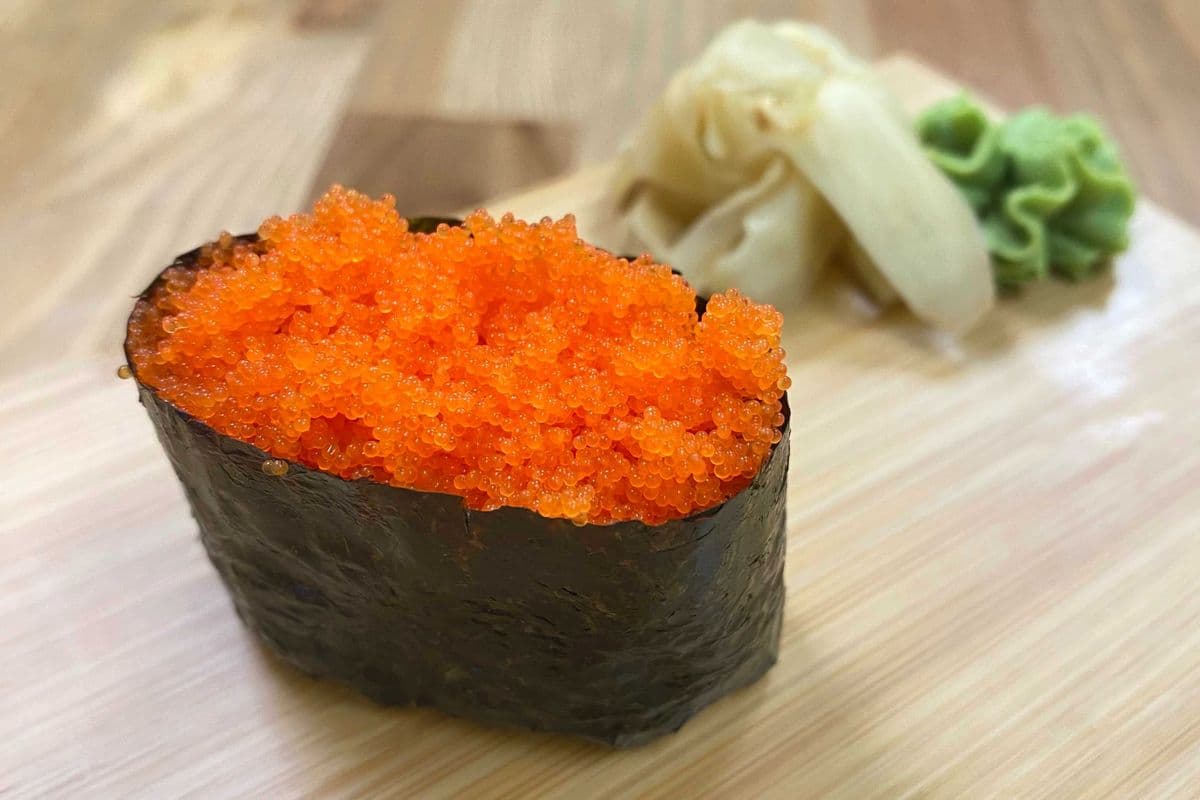 Masago Nigiri Sushi