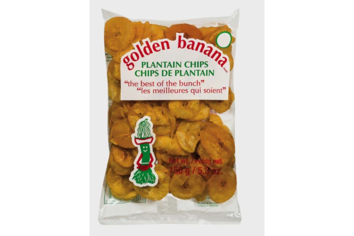 Golden Banana Plantain Chips (150 g)