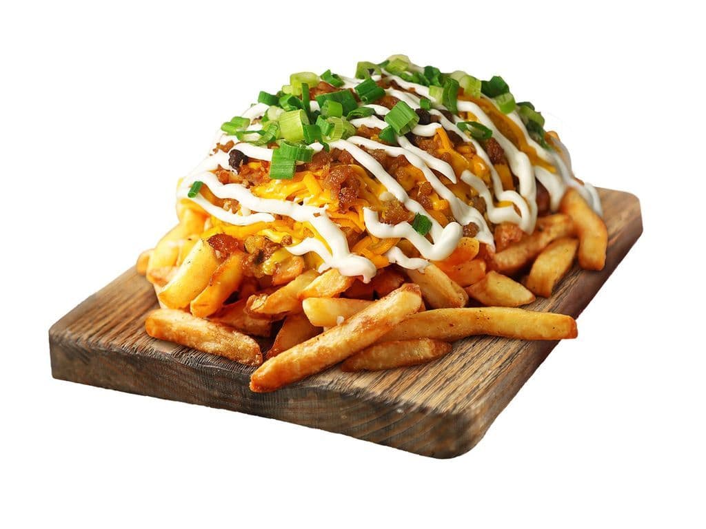 Triple Cheesy Bacon Loaded Fries