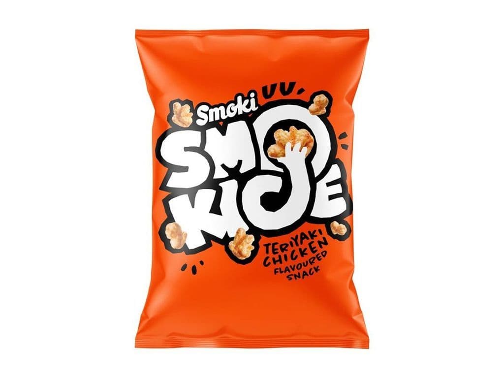 Stark Smoki Teriyaki Chicken Serbian Crunchy Corn Puffs 85g Balkan Snack