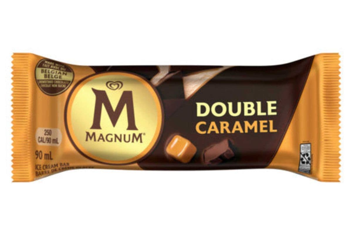 Magnum Double Caramel Ice Cream Bar (90 ml)