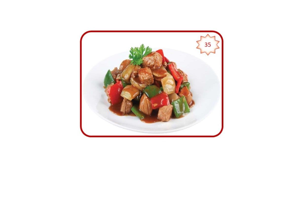 35. Yummy Sautes Diced Beef