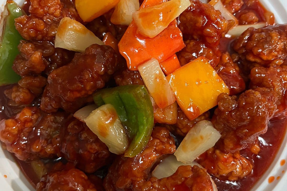 Pineapple Sweet-and-Sour Pork古老肉