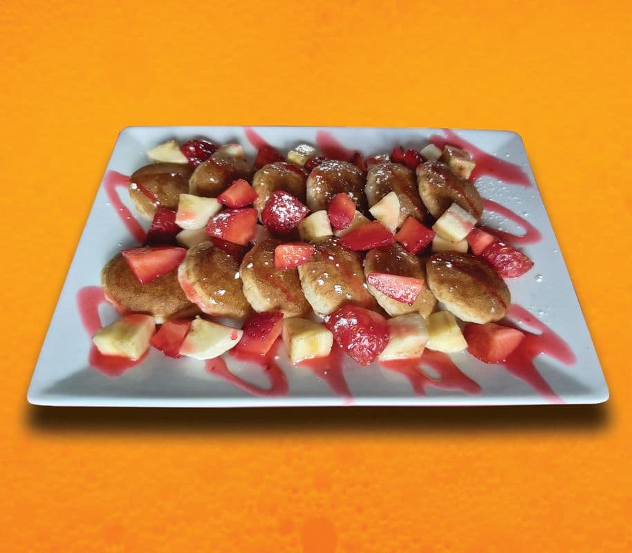 Strawberry banana Mini Pancake
