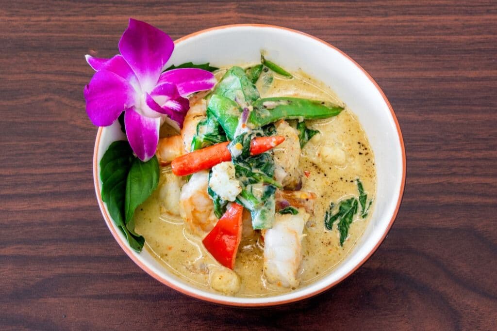 Green Prawn Curry