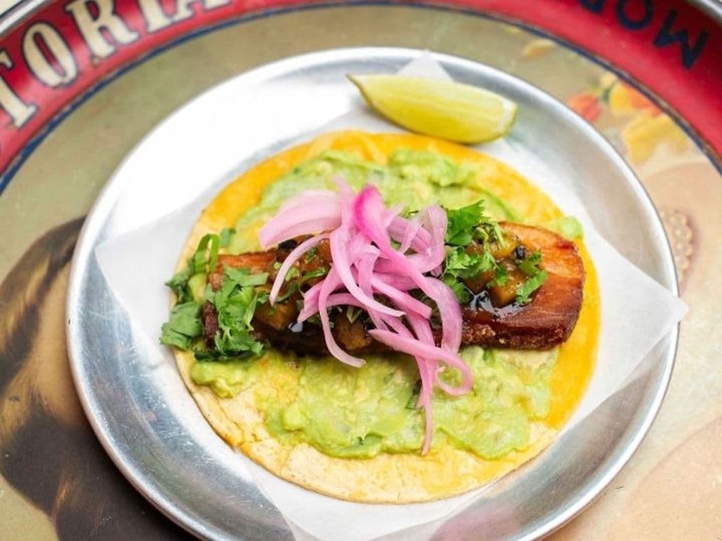 Pork Belly Pastor Taco