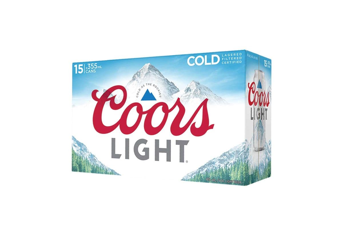 Coors Light (15 x 355 ml Cans)