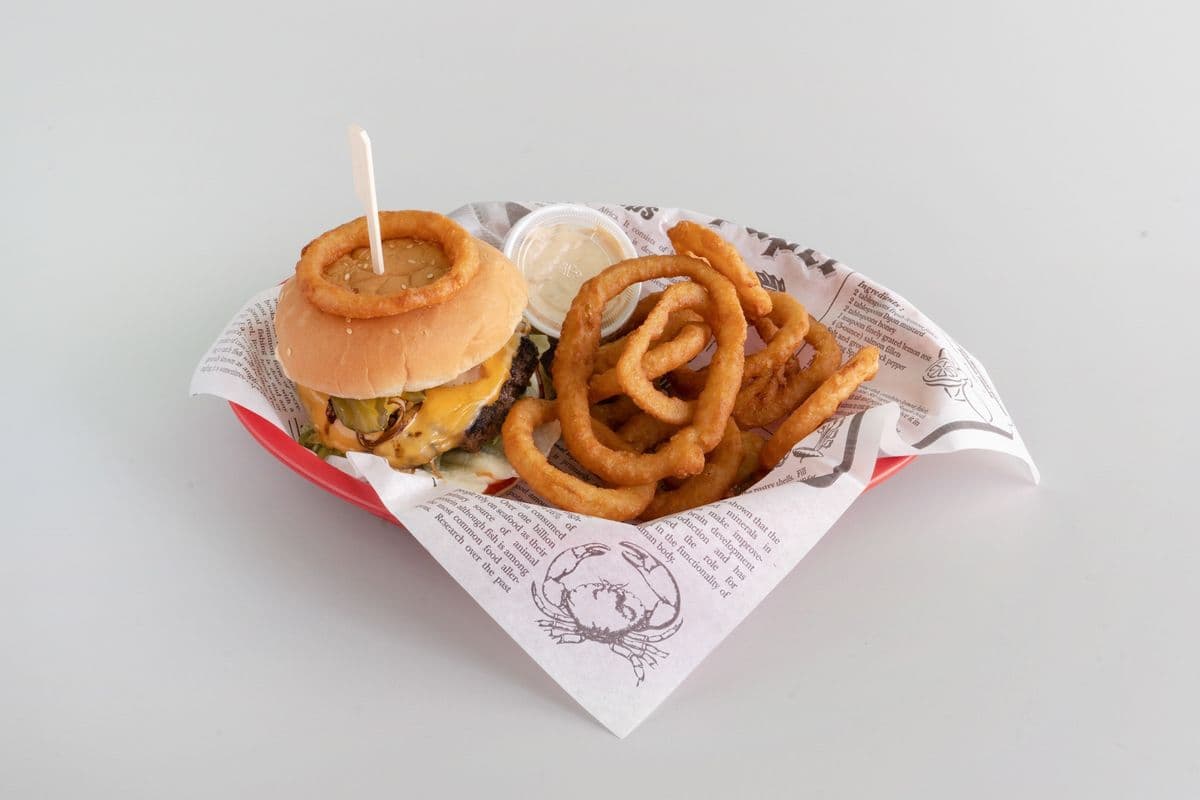 Rudy and Olive's Smash Burger