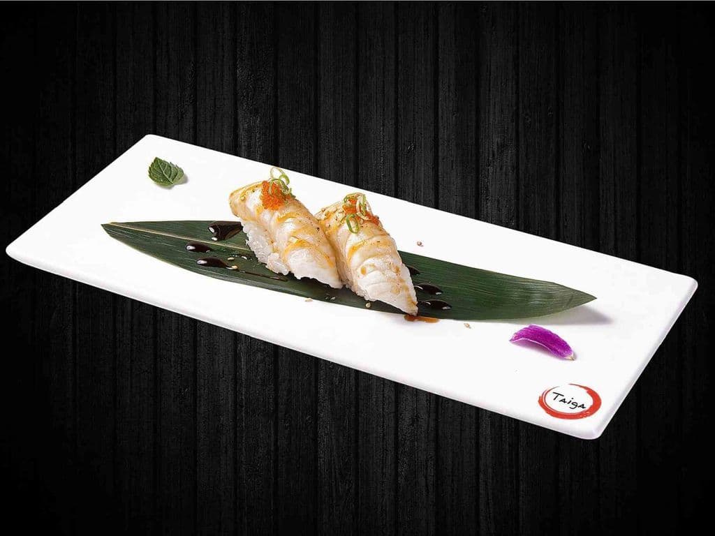 Torched Squid Sushi
