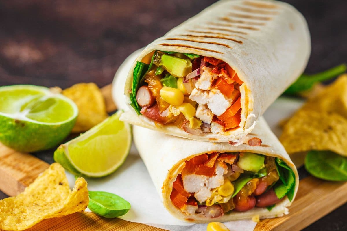 Regular Chicken Burrito