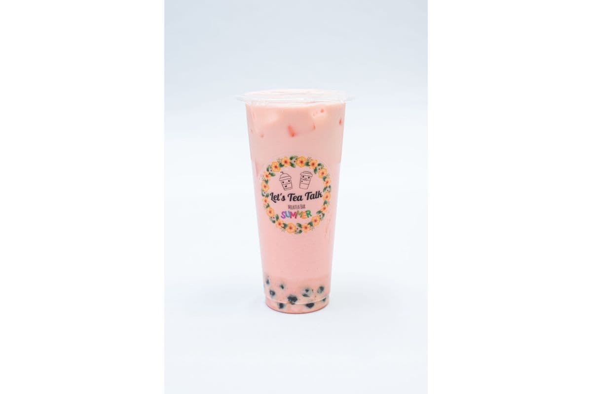 Strawberry Jasmine Milk Tea