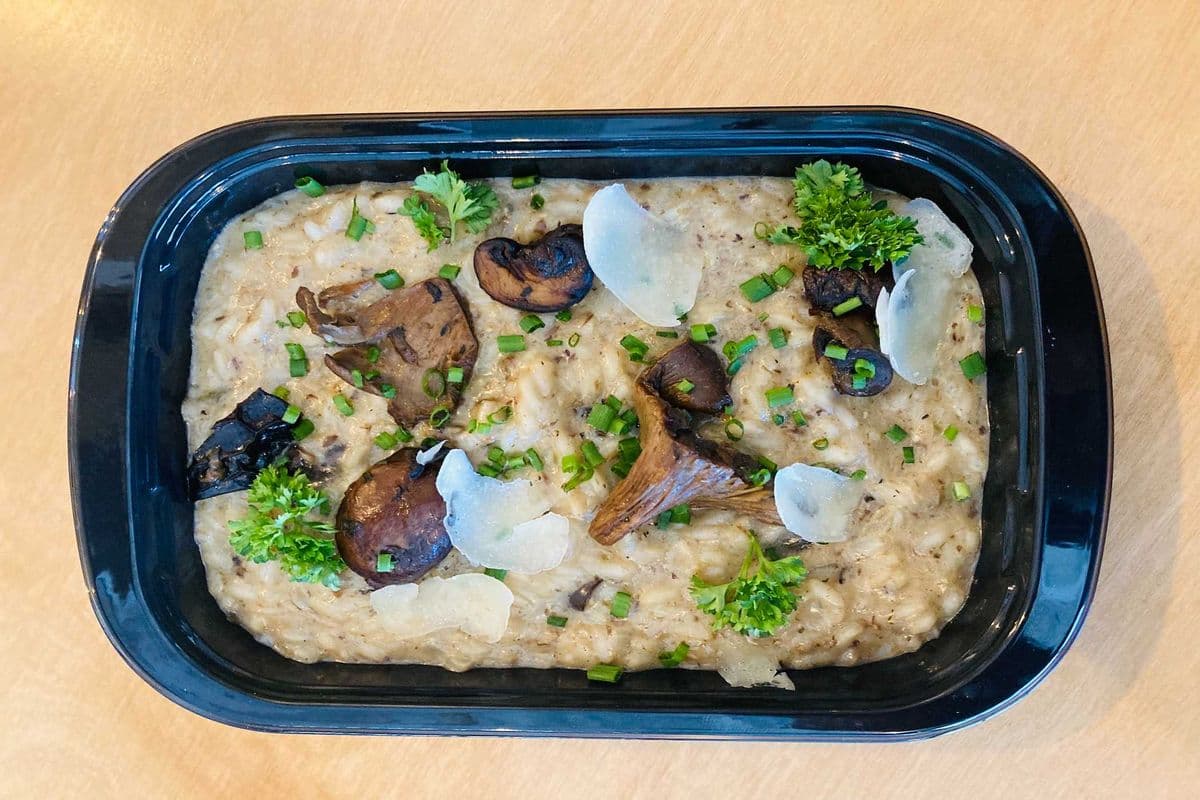 Risotto aux champignons sauvages ( sans gluten )