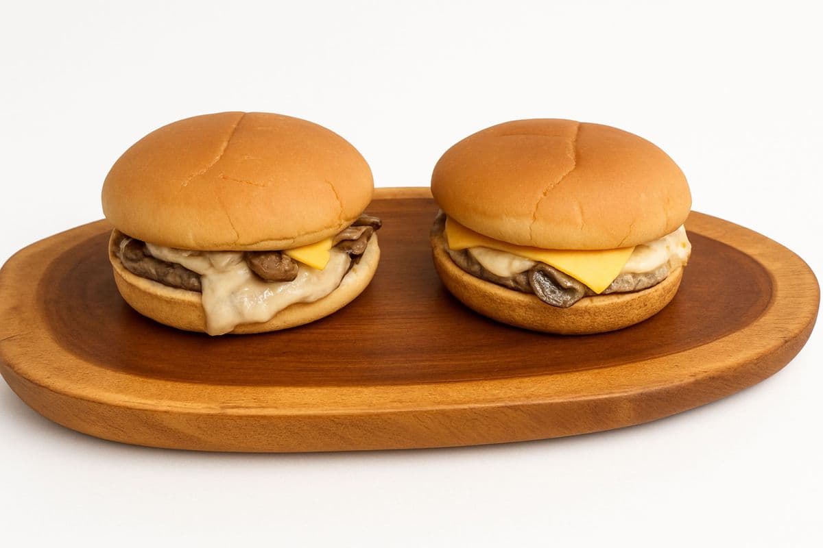 2 Mushroom Burgers