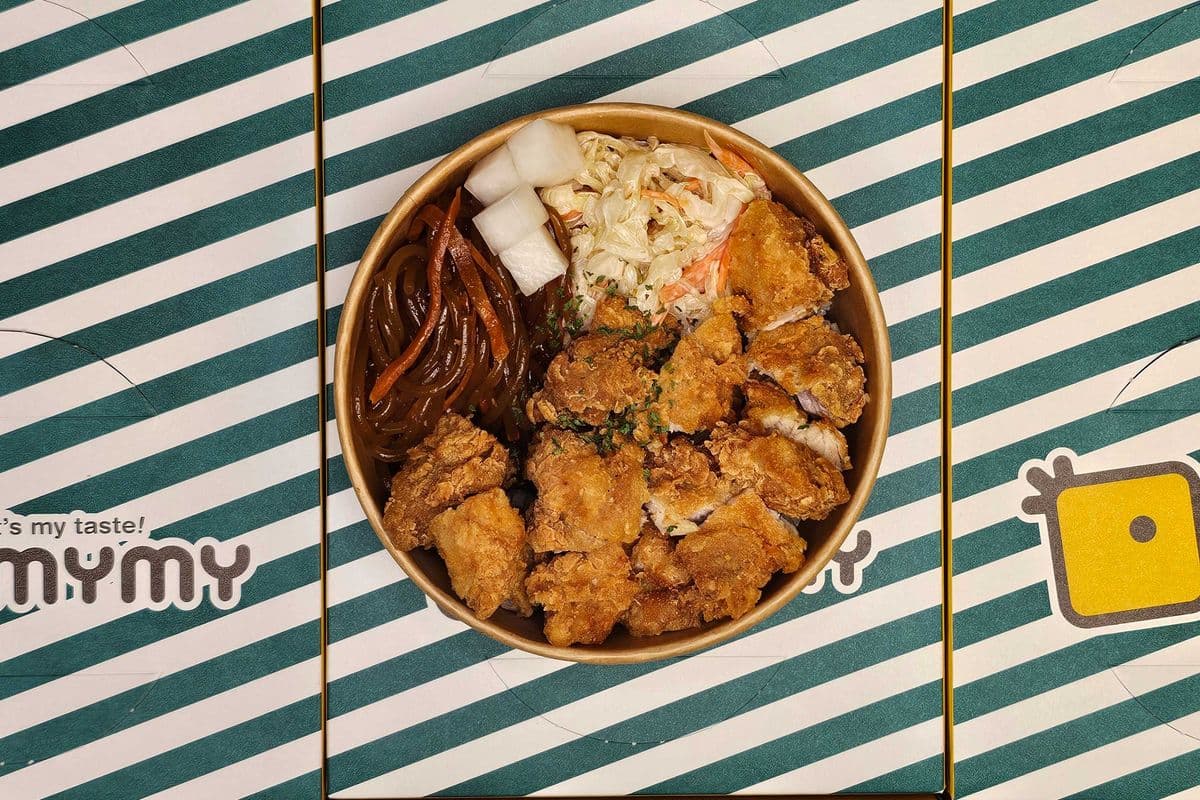 Original Fried Chicken Cup Bap (Halal)
