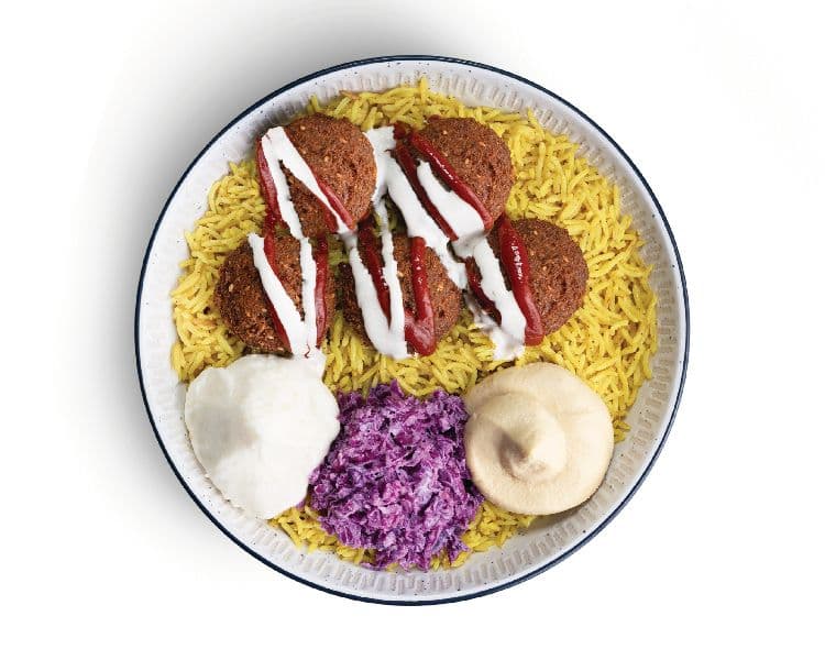 Regular Falafel and Rice