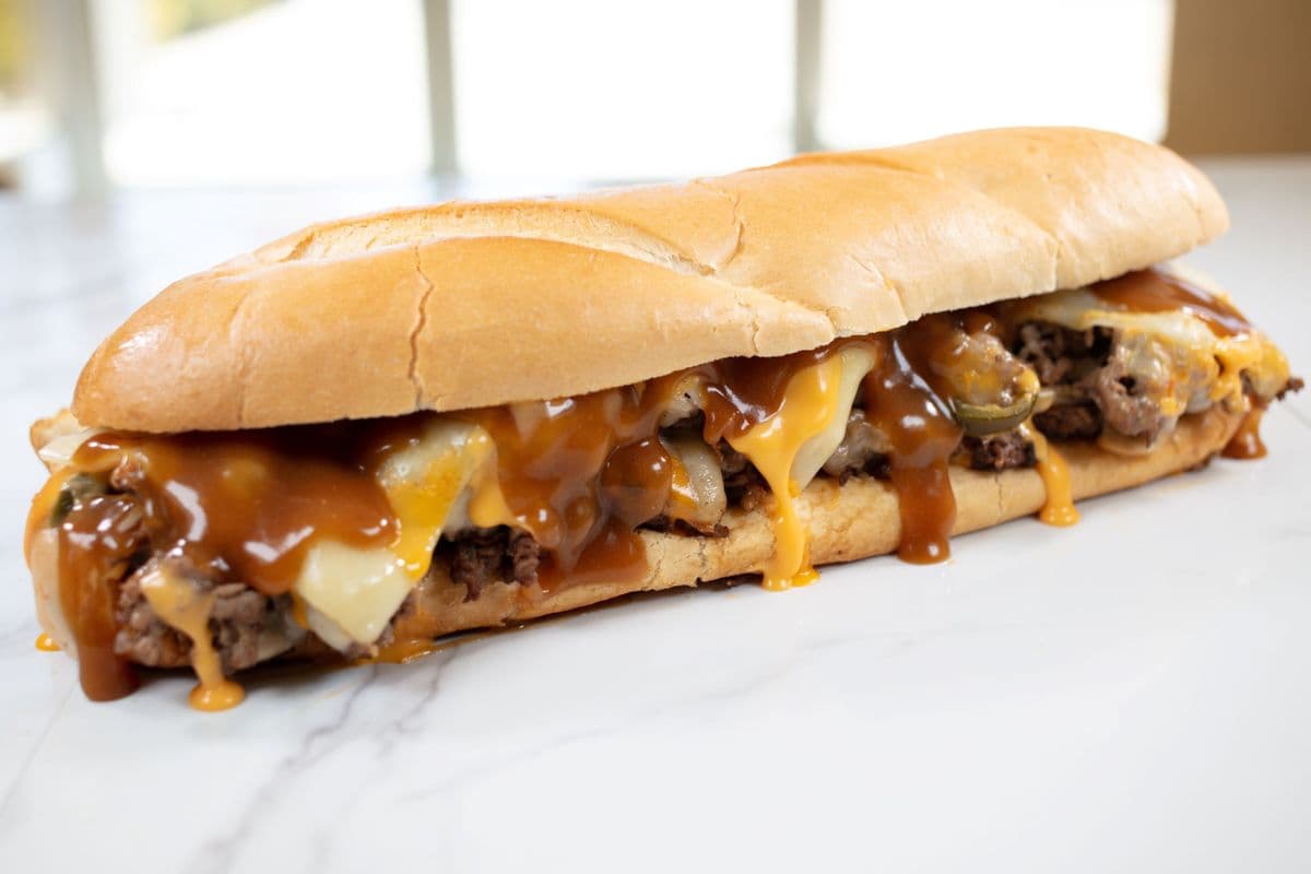 Peppercorn Steak Sandwich