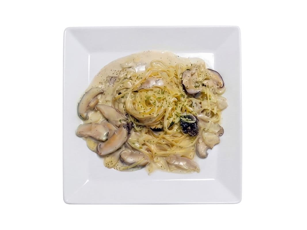 Mushroom Cream Pasta