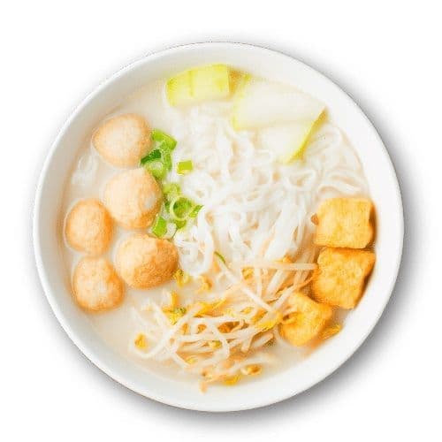 Beef Tripe Noodle in Soup 牛柏葉米線