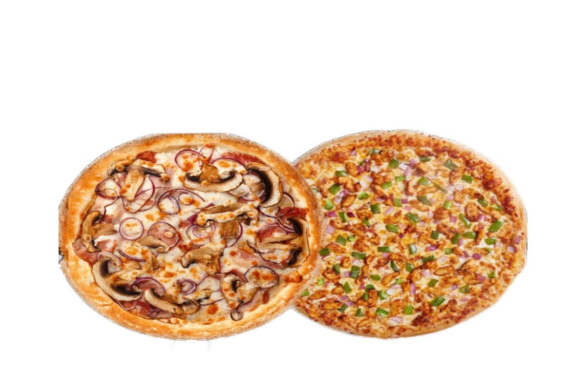 Two Small Pizzas