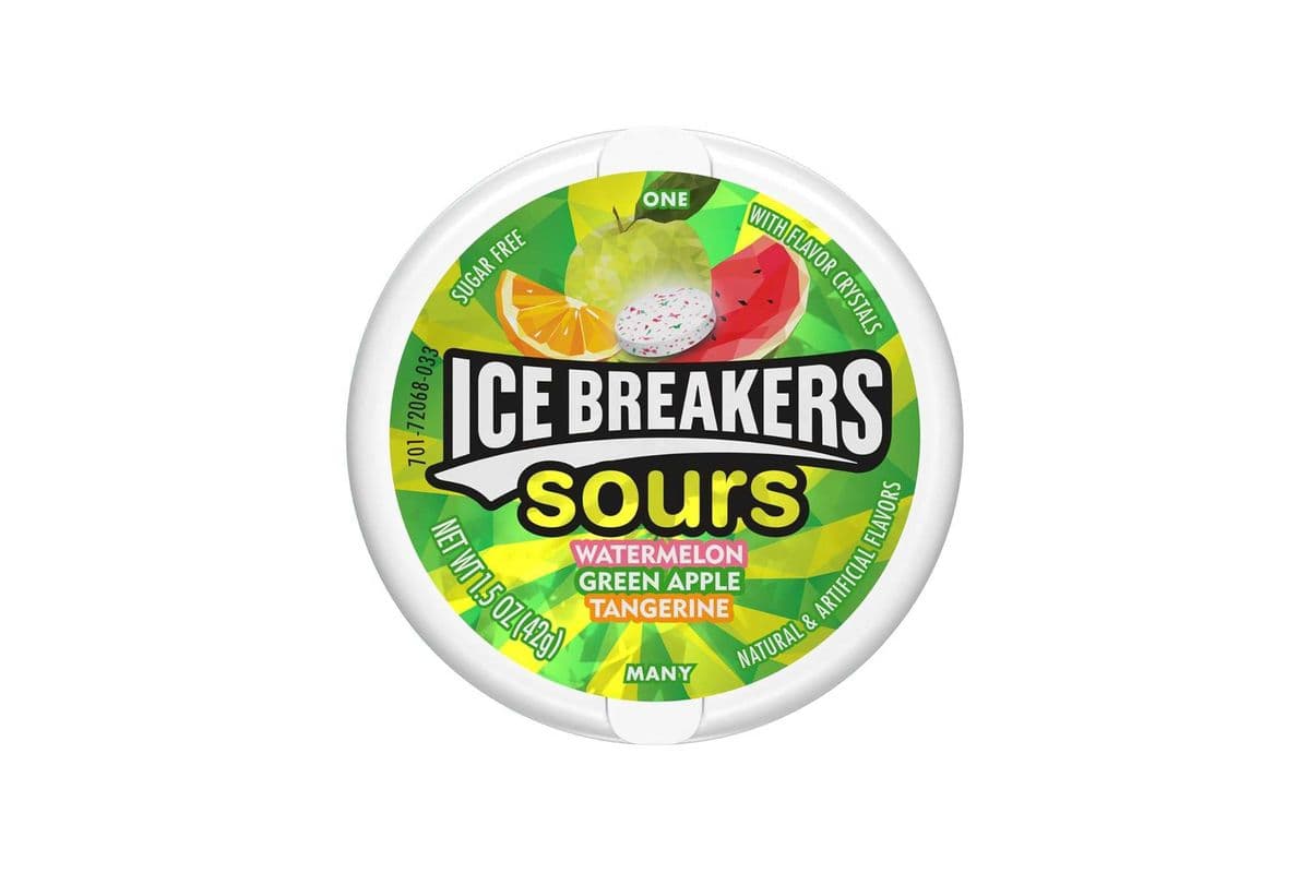 Ice Breakers Watermelon, Green Apple, Tangerine (43 g)