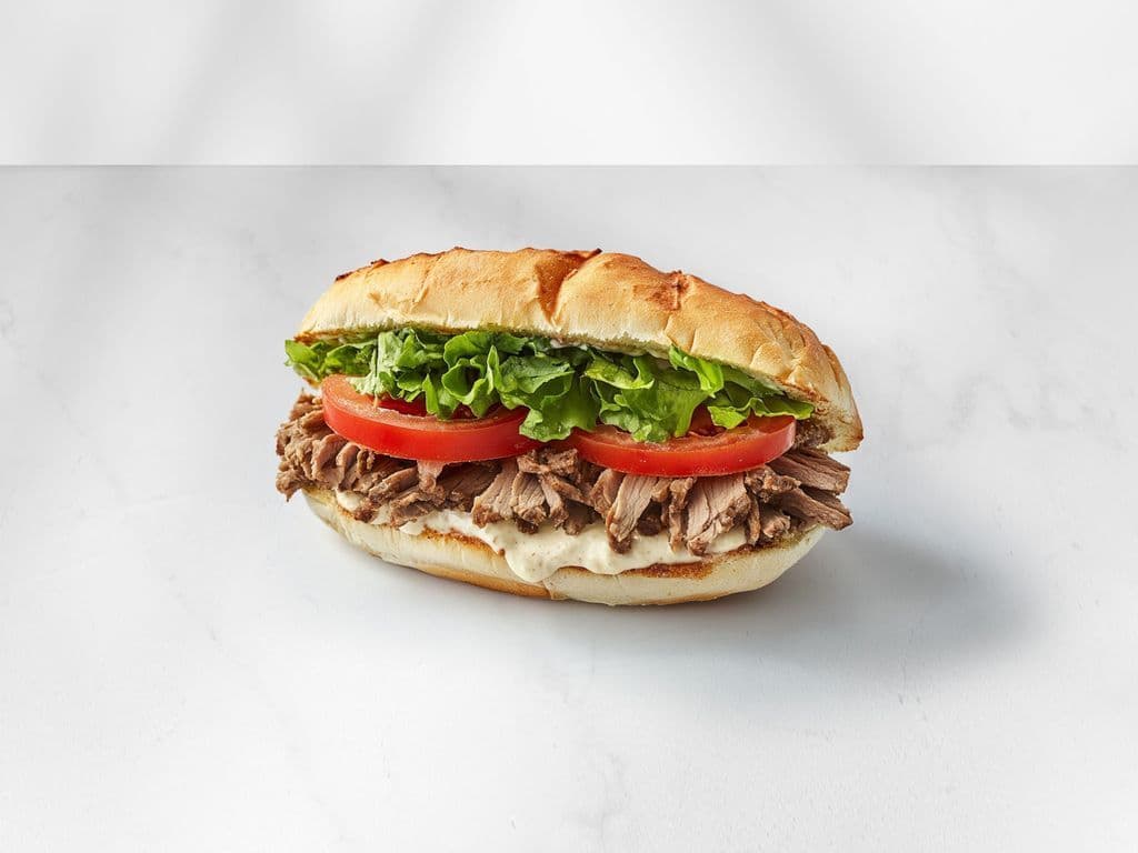 Junior Beef Shawarma (Doner) Sandwich