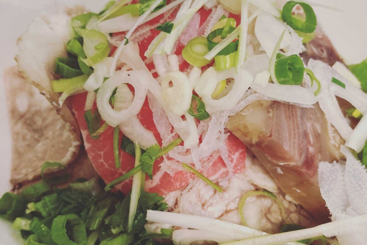 8. EYE OF ROUND, BRISKET, TENDON, & TRIPE