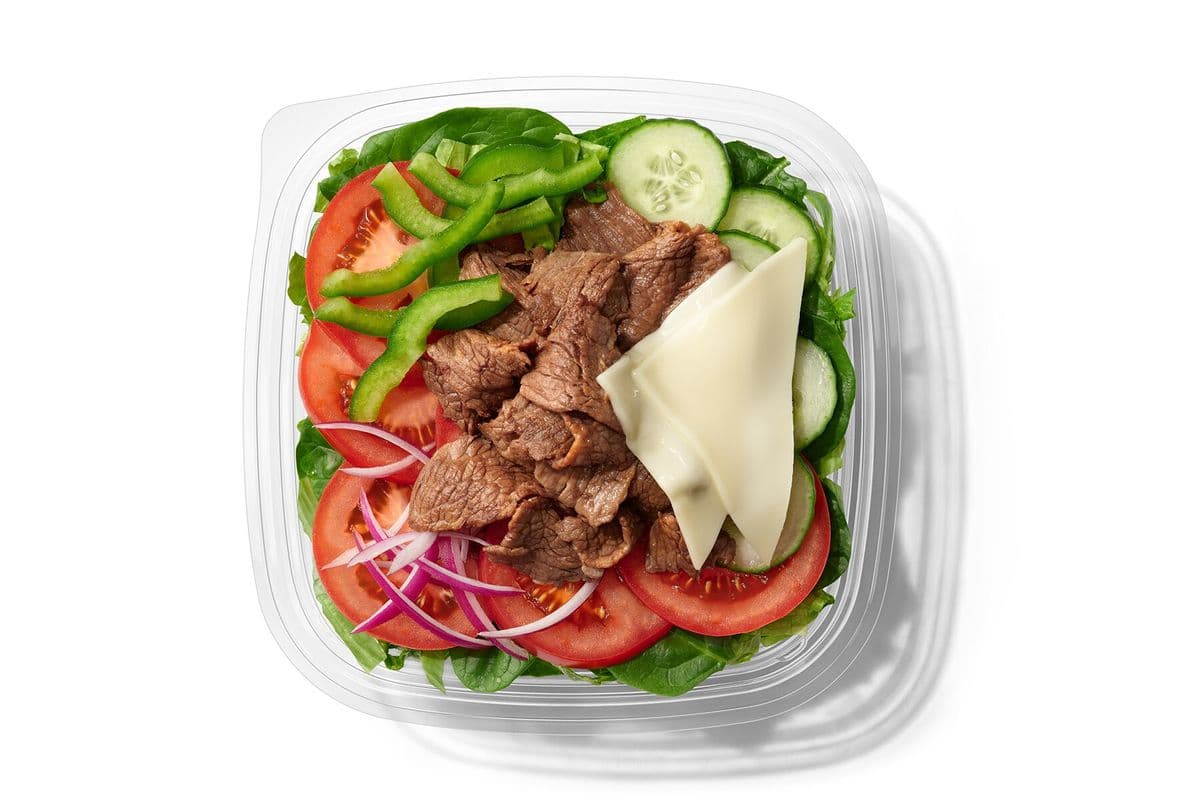 Steak et fromage (Salade)