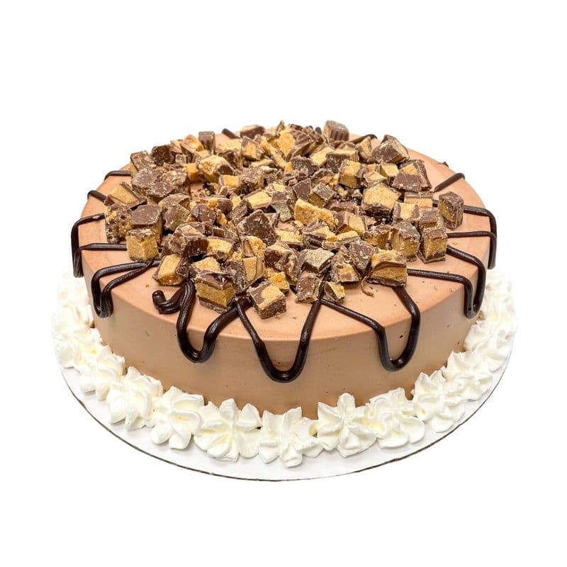 Large Chocolate Peanut Butter Cup Ice Cream Cake