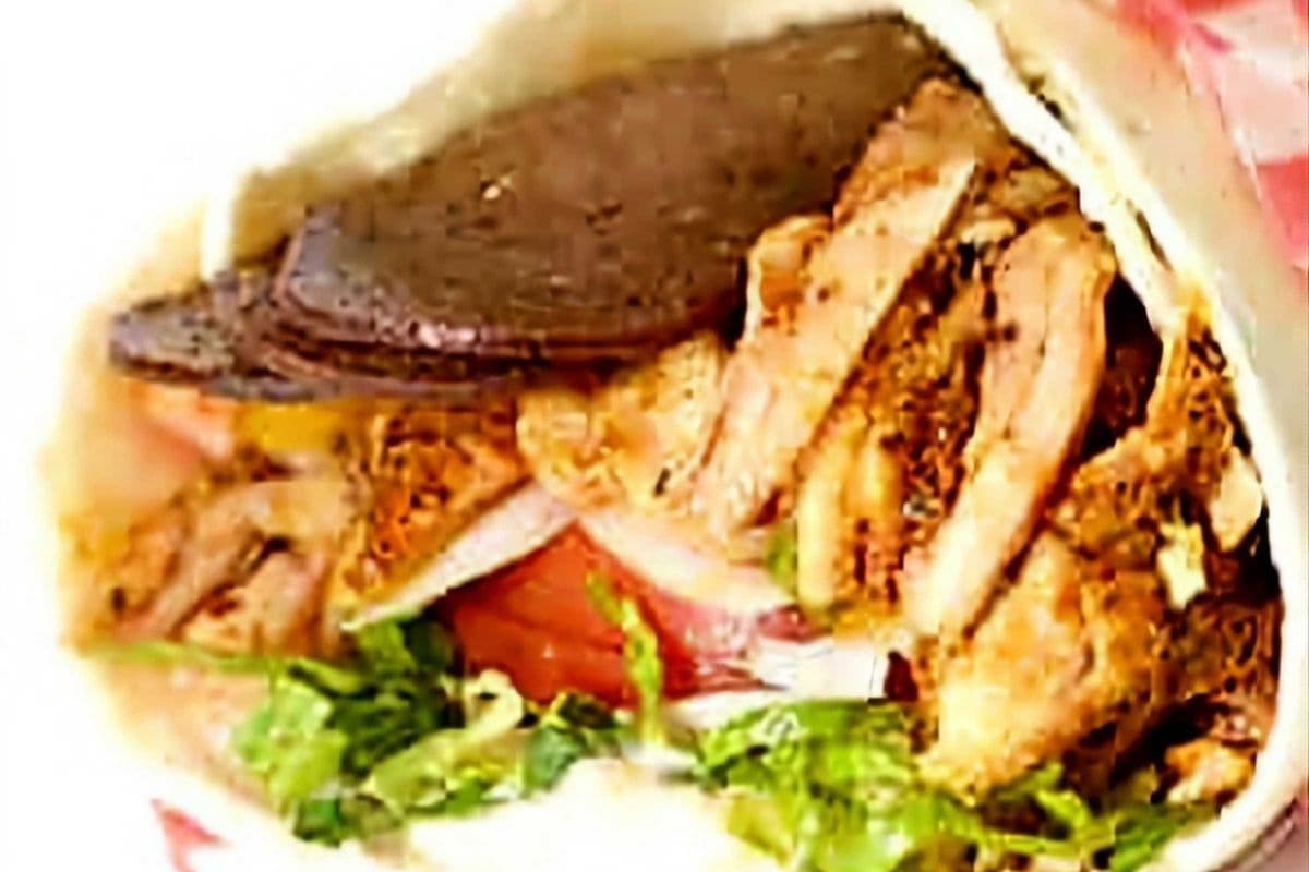 Chicken and Beef Mix Wrap