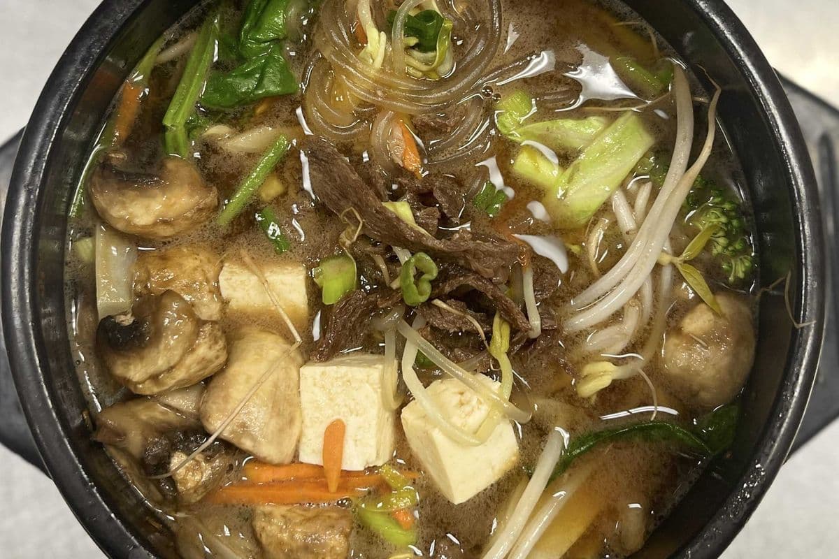 Bulgogi Japchae Soup