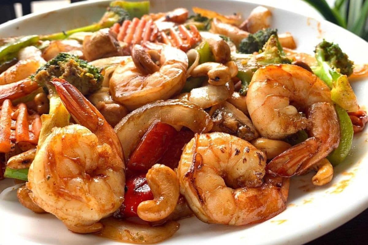94. Cashew Nut Prawns