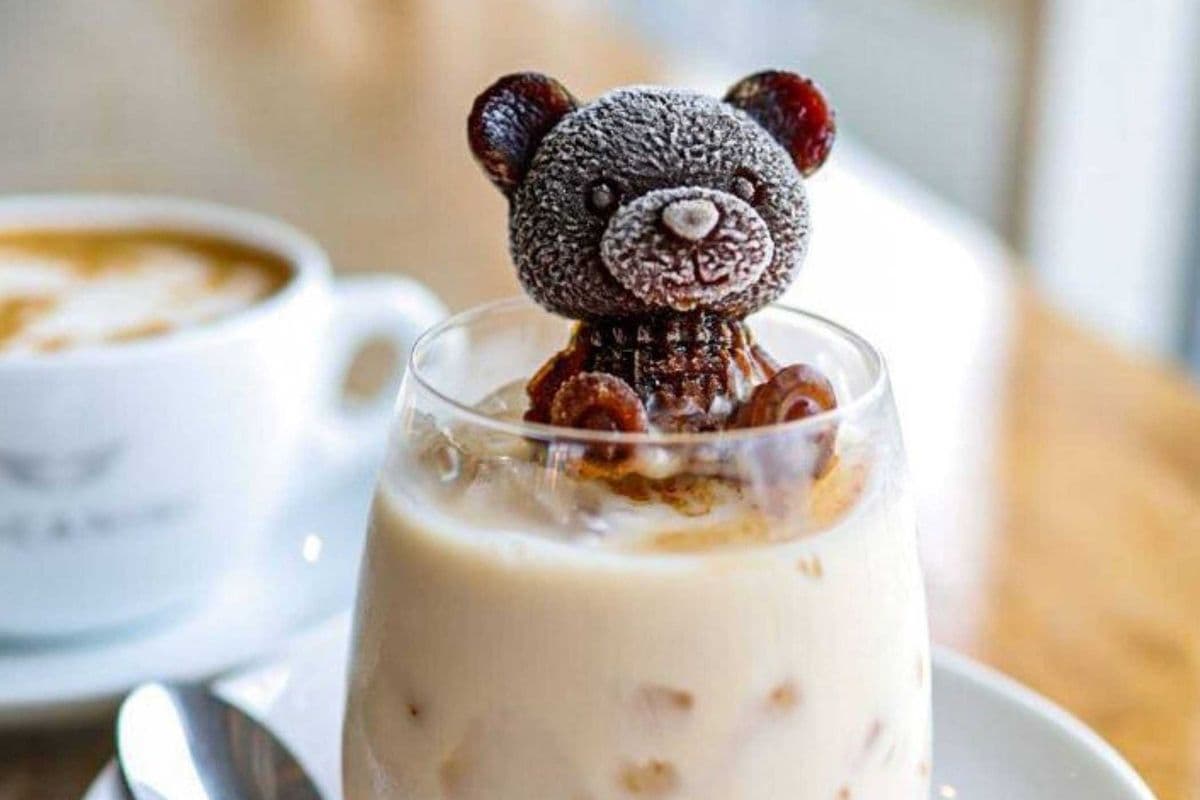 Iced Teddy Bear Latte