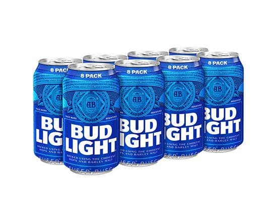 BUD LIGHT 8 CAN (8 x 355ml)