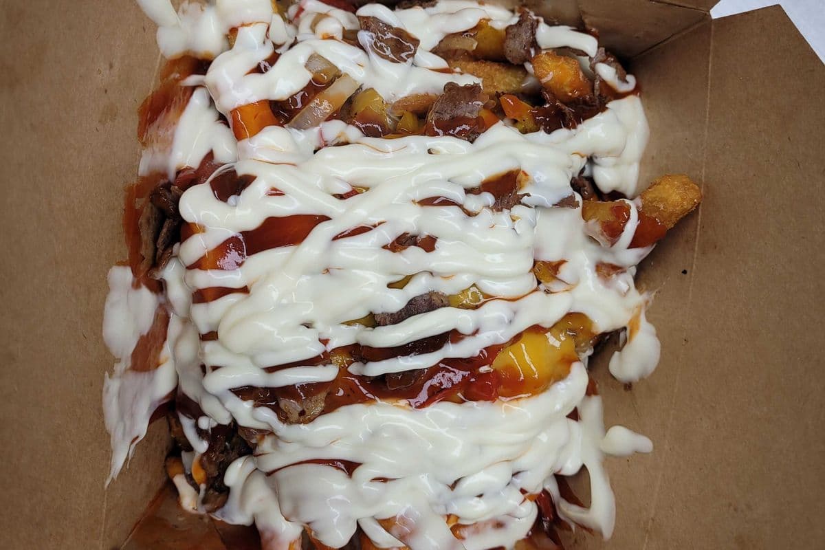 Steak on fries