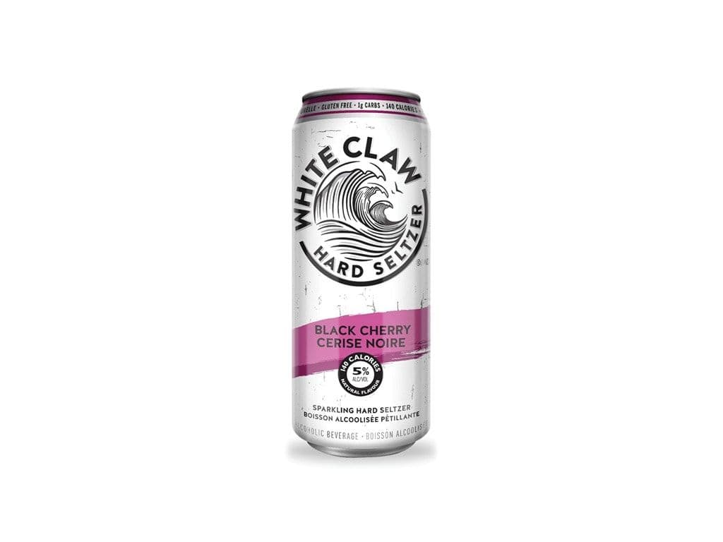 White Claw Black Cherry Hard Seltzer (473 ml)