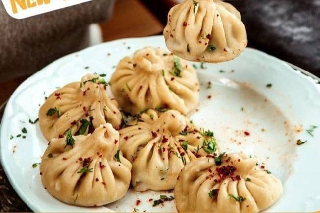 Vegetable Steamed Momos (12 pcs)