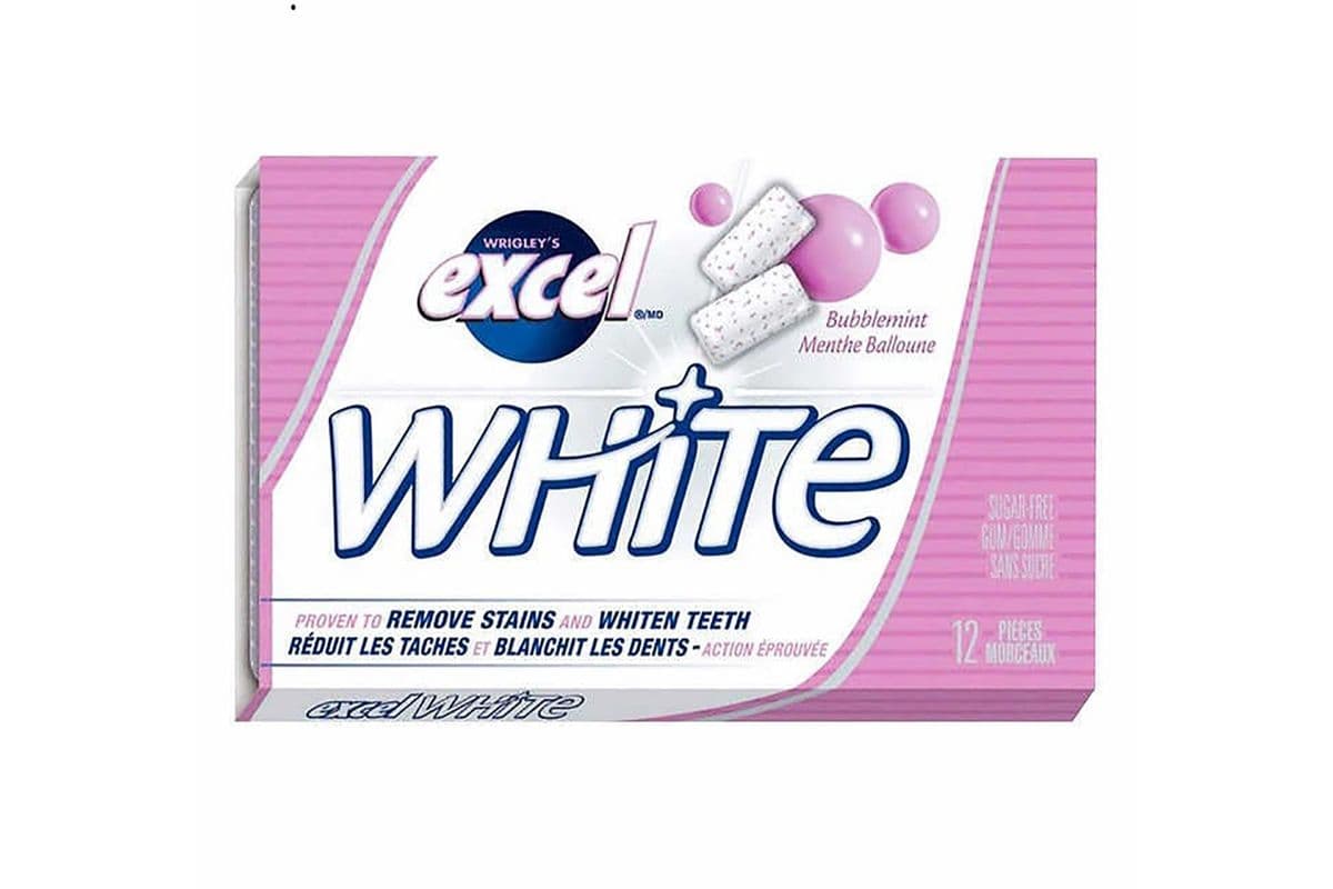 EXCEL White menthe balloune (12 mcx) / EXCEL White Bubblemint (12 Pack)