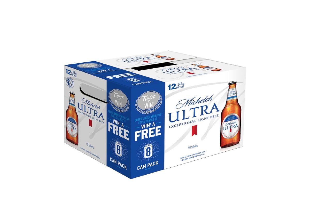 Michelob Ultra (12 x 330 ml Bottles)