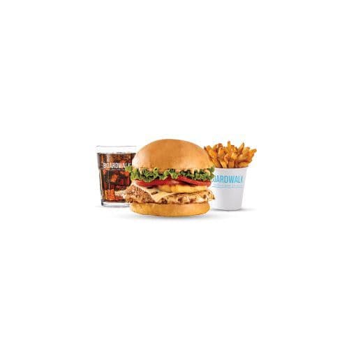 Hawaiian Chicken Burger Combo