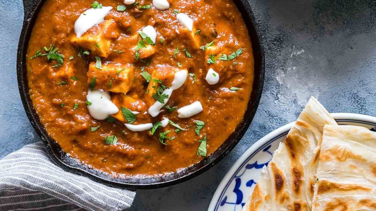 Paneer Tikka Masala/Naan Special