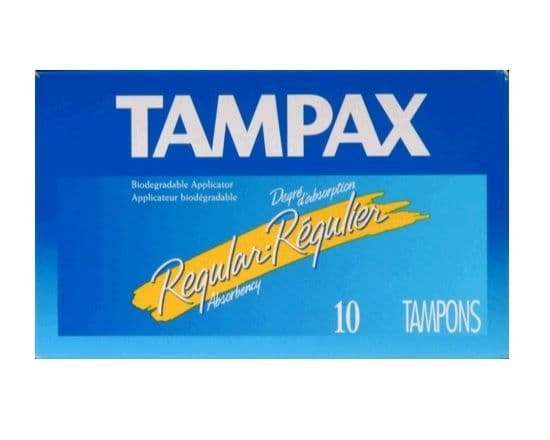 Tampax Regular (10 Pack) 1002510