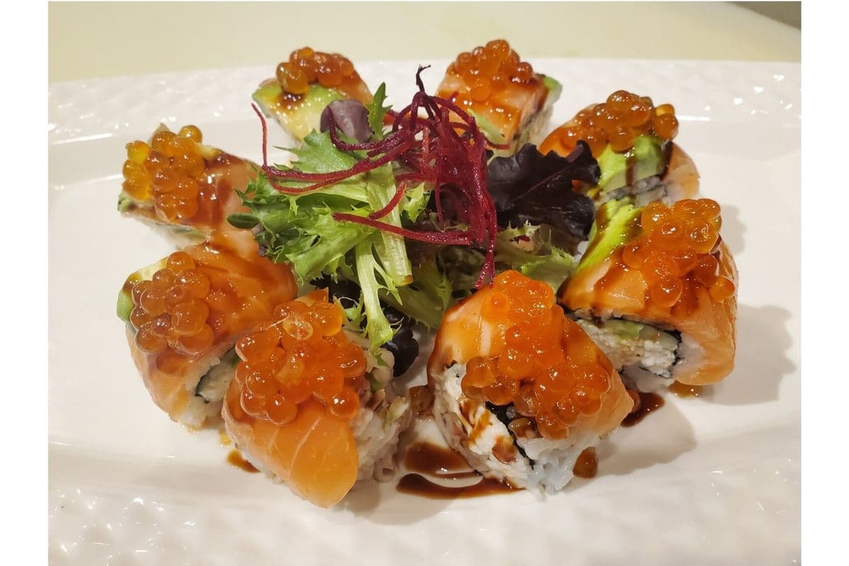 Pink Dragon Roll