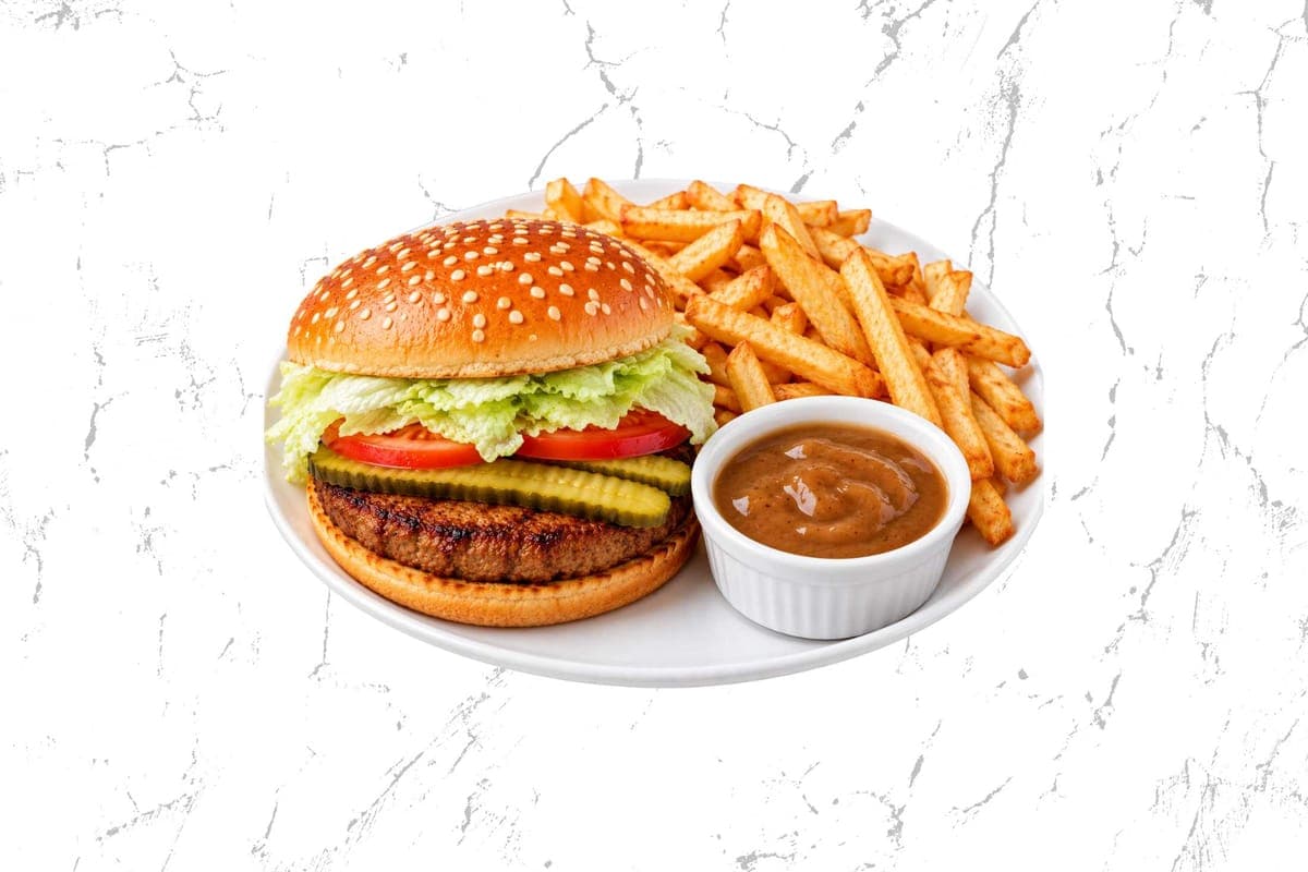 Beyond Burger Platter