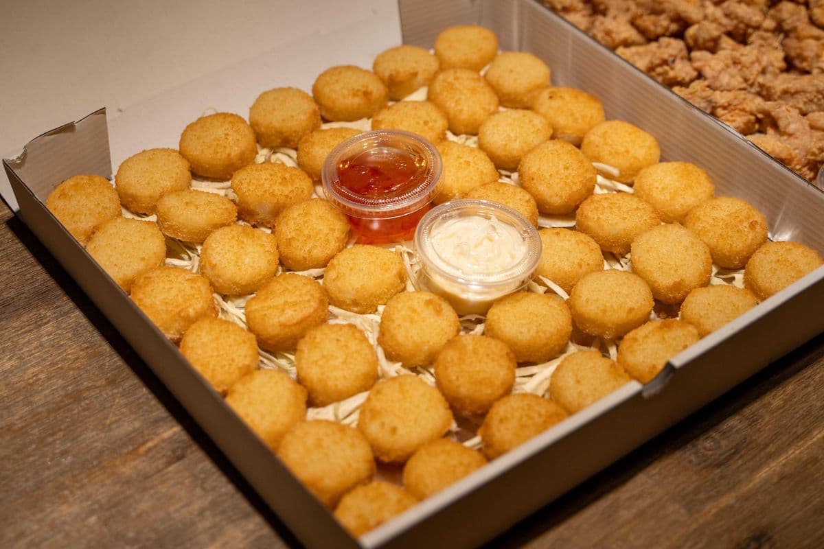 45pcs Scallop Karaage party box