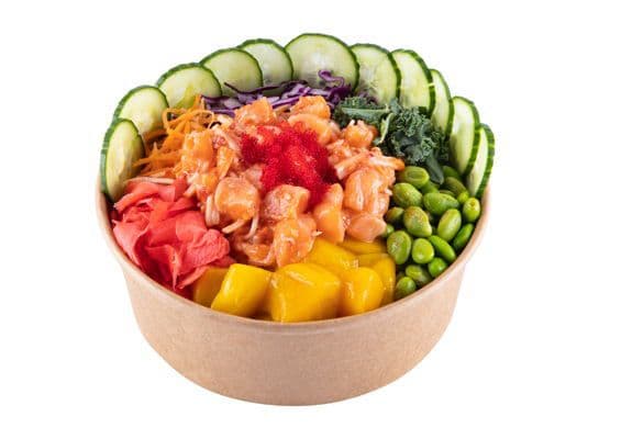 P6-Saumon Épicé/Spicy Salmon Poke Bowl