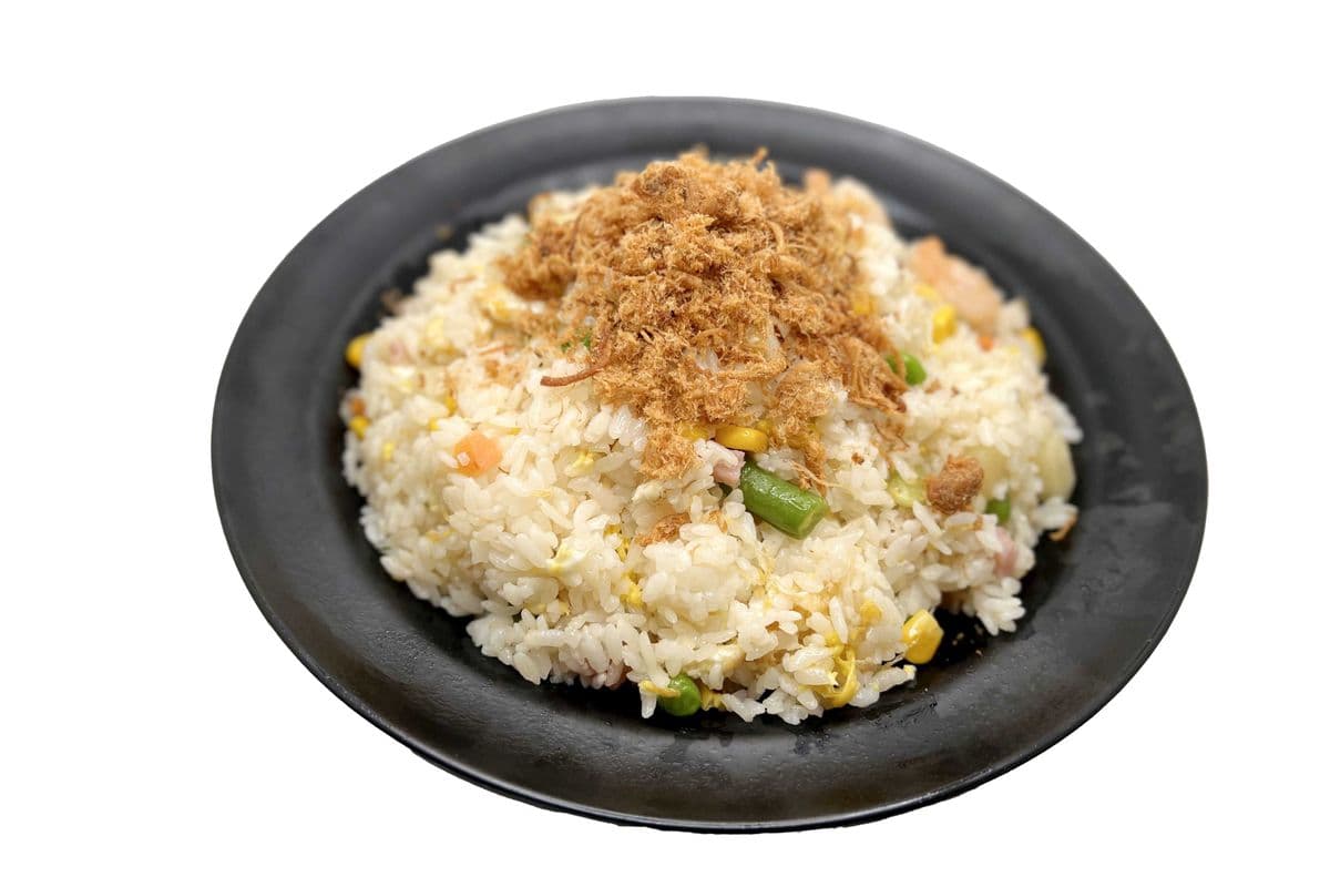 Hawaiian Fried Rice with Meat Floss 夏威夷炒飯