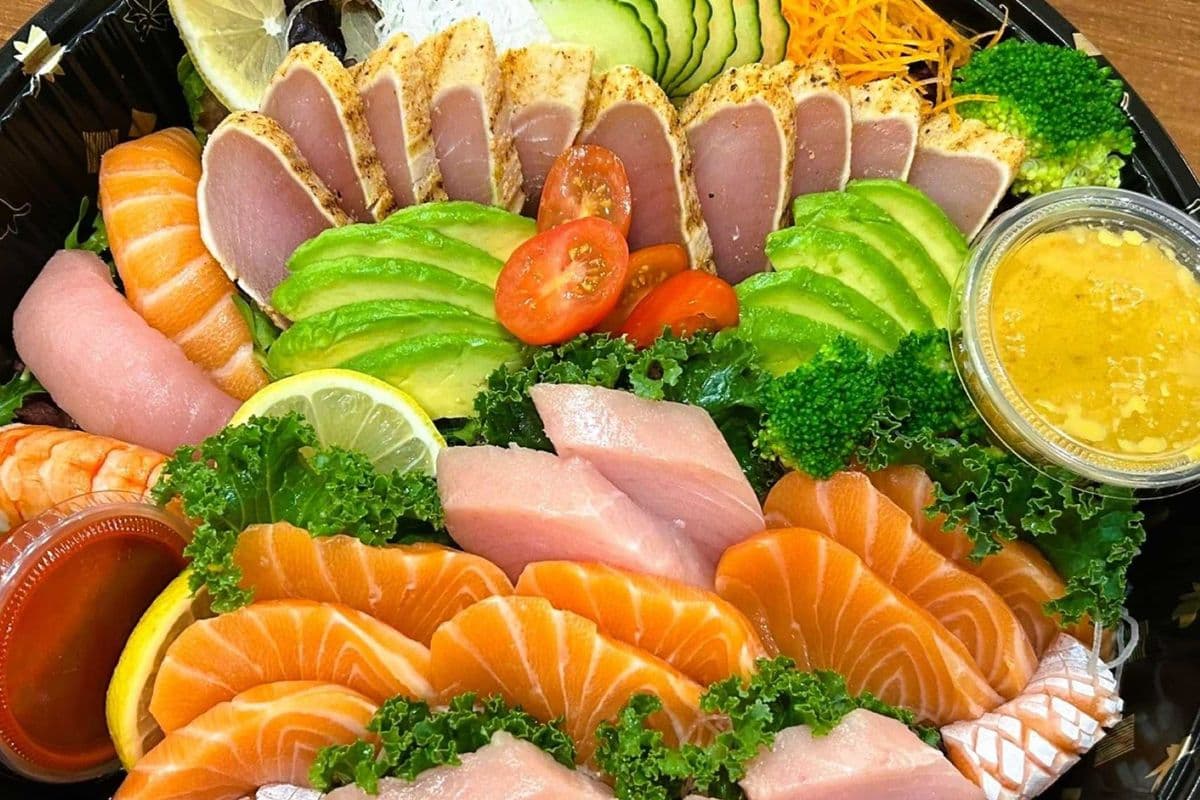 ((NEW))Sashimi & Salad Platter
