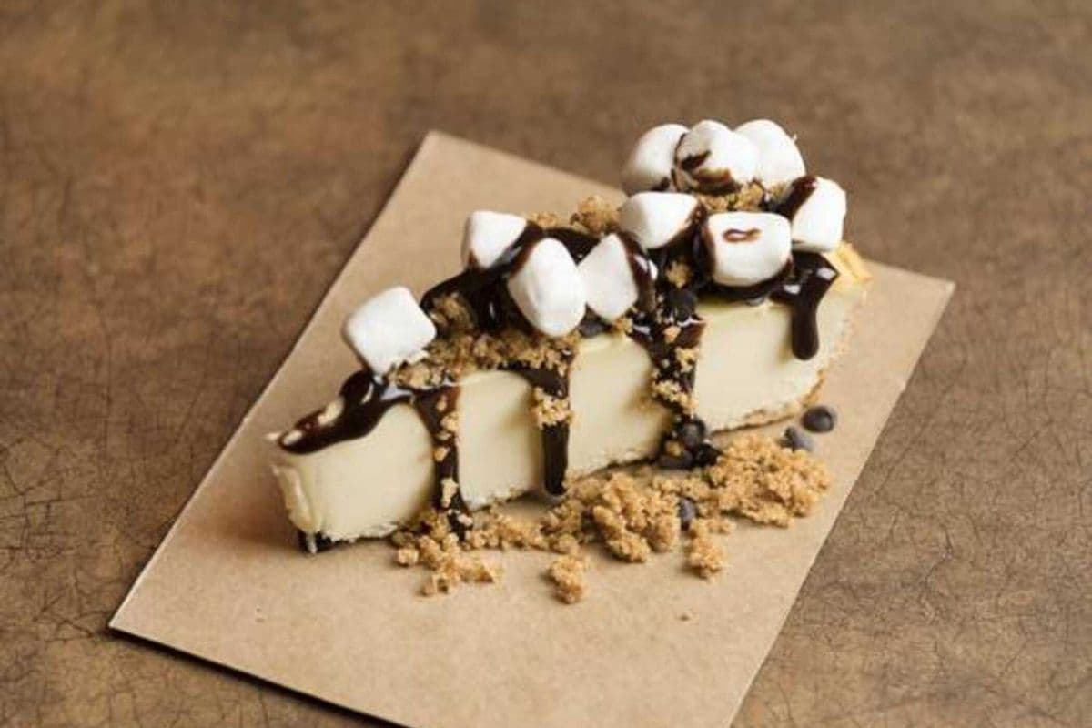 Smore Cheesecake Slice