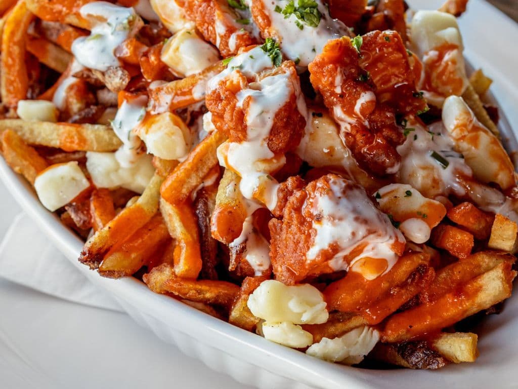 Buffalo Chicken Poutine